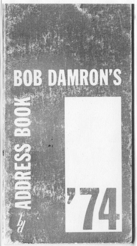 Bob Damron Guide, 1974