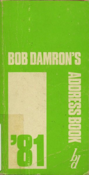 Bob Damron Guide, 1981