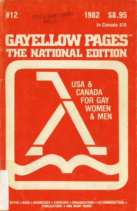 Gayellow Pages, 1982