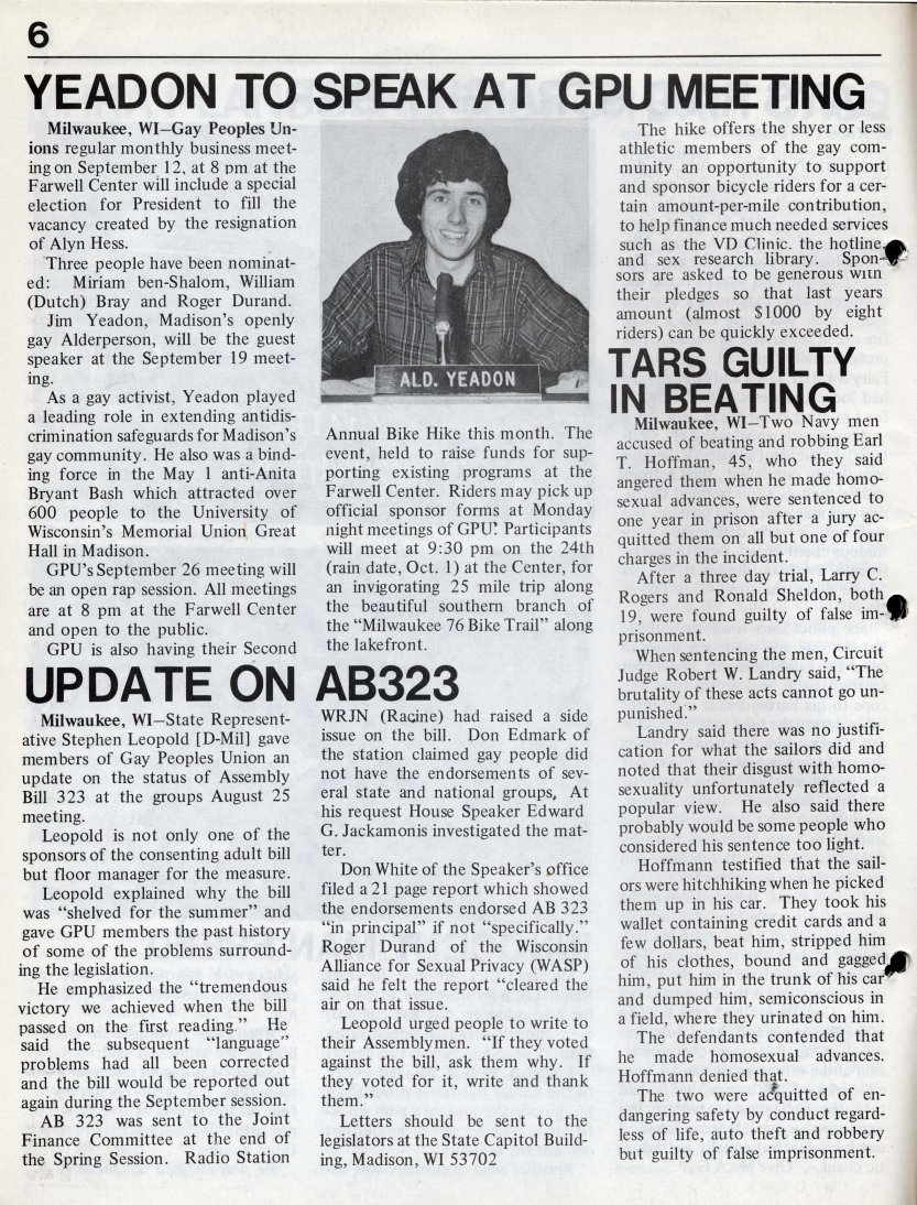 GPU News excerpts- September 1977 issue-- Print Media in the History of ...