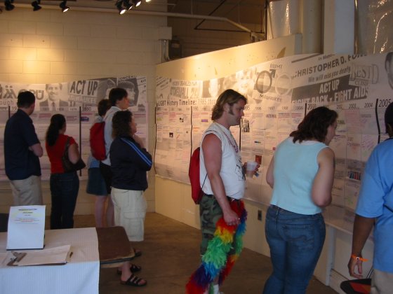 History Project at 2004 PrideFest